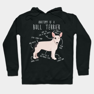 Bull Terrier Dog Anatomy Hoodie